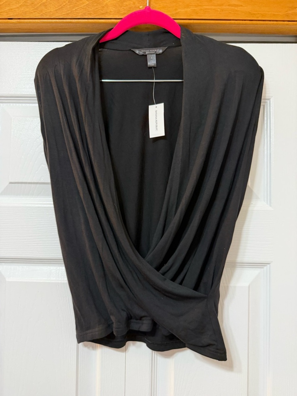 Banana Republic Threadsoft Draped Top – Size S – NWT